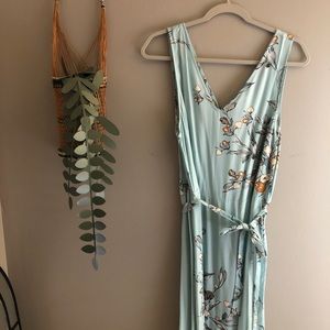 NWT turquoise floral dress